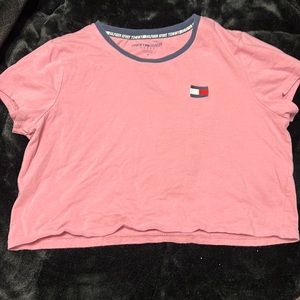 Pink Crop Top